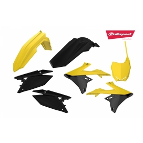 Polisport plastic kit Suzuki RMZ450 (2018-2024) RMZ250 (2019-2024) Yellow / Black