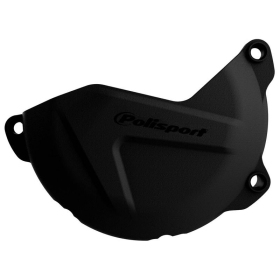 Polisport clutch cover WR450F 2009-2015 Black