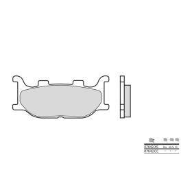 BREMBO Scooter Carbon Ceramic Brake pads ​​​​​​​ITALJET JUPITER / MBK SKYLINER 125-250cc 2000-2003