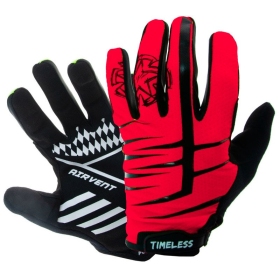 Timeless X-fighter Textile gloves red