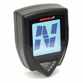 KOSO Super Slim Style Gear Indicator Universal Black