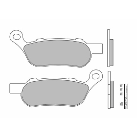 BREMBO Street Sintered Metal Brake pads HARLEY DAVIDSON 1584-1802cc 08-17