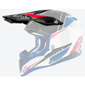 Airoh Aviator 3 Peak Push Blue/Red Gloss