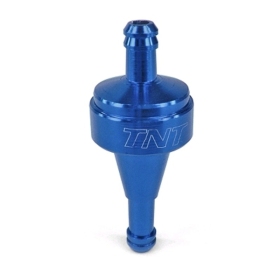 Universal blue fuel filter TNT 6mm 1pc