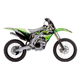 BLACKBIRD Dream Graphic 4 grafikos rinkinys Kawasaki KX250F