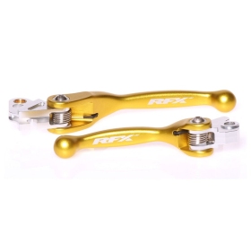 RFX Race Forged Flexible Lever Set Yellow SUZUKI RM / RM-Z 85-450cc 2004-2022