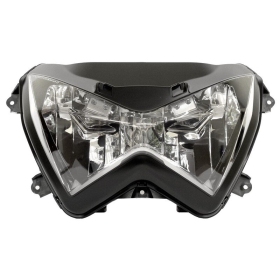 Front headlight w/e-mark + LED Z800 / Z800e Kawasaki Z800 / Z800e 13-16