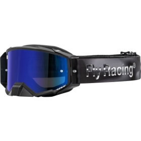 FLY RACING Zone Elite Goggle Black/Grey Camo - Dark Blue/Smoke Lens