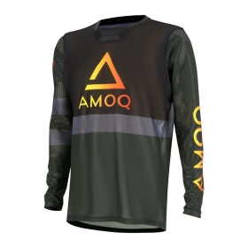 AMOQ Airline Mesh Off Road Shirt Military Green / Black