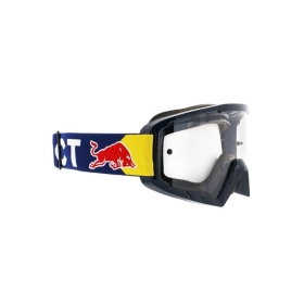 Red Bull Spect Whip MX Goggles Singel lens black/blue clear 