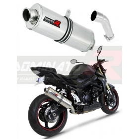 Exhaust silencer Dominator OVAL SUZUKI GSR 750 2011-2016