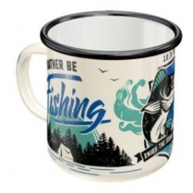 Cup RATHER BE FISHING 360ml