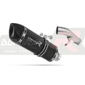 Exhaust silencer Dominator HP1 BLACK SUZUKI GSF 1250 N / S BANDIT 2007-2016