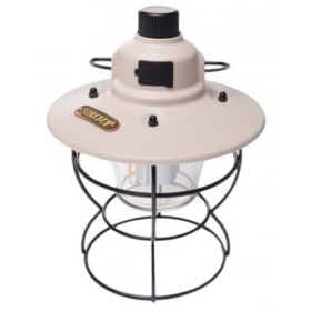 Retro-style 2 Camping Lamp Maxtuned White