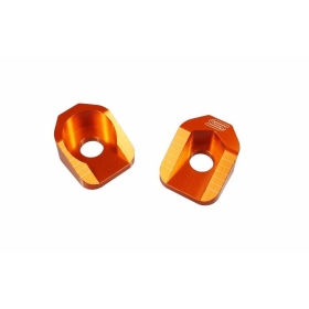 SCAR Axle Blocks BMW S/ KTM SX 65/1000cc 02-16 Orange