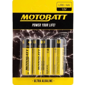 Motobatt LR6 / AA 1,5 V šarminė baterija (4 vnt.)