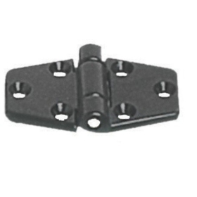 Osculati Plastic hinge 65x40 mm black