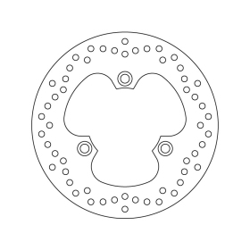 Brembo Serie Oro rear brake disc Honda CBR600F