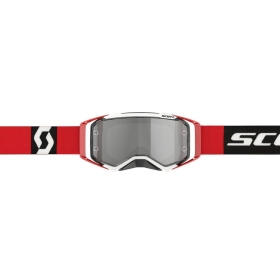 Scott Goggle Prospect red/black silver chrome