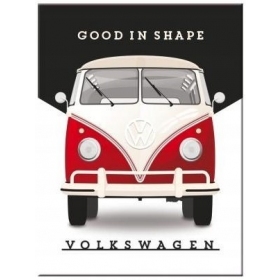 Magnet VW GOOD IN SHAPE 6x8