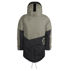 Scott Coat Warm-Up dust grey/black