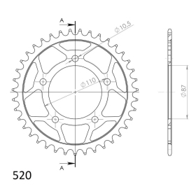 Supersprox / JT Rear sprocket 823.39 39t