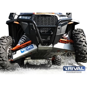 RIVAL važiuoklės apsaugų rinkinys iš aliuminio - Polaris RZR 1000 XP/Turbo 16-21