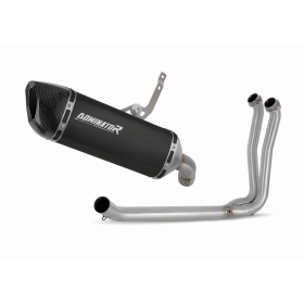 Suzuki GSX-8S 800 2023 - 2024 Full Exhaust System Collector Silencer HP6 BLACK + dB killer