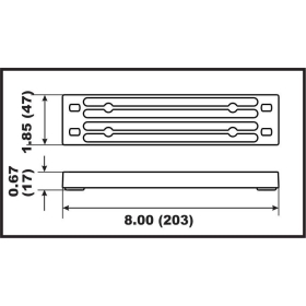 Perf anods Bracket Yamaha F150-F350/XF425