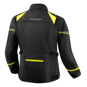 SHIMA RUNNER Men Textile Jacket Black / Yellow