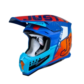 Helmet Just1 J22 F Falcon Orange/Blue 