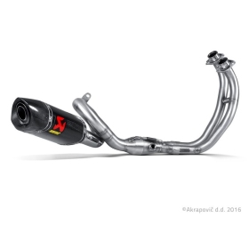 Akrapovic Racing Line išmetimo sistema (Carbon) YAMAHA MT / TRACER / XSR 700cc 16-23