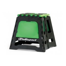 Polisport Motostand universal folding motorcycle stand Black / Green