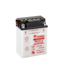 YUASA Battery Conventional without Acid Pack - YB12C-A 12V 12.6Ah