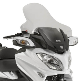 Givi windscreen, transparent SUZUKI AN650A 13-20