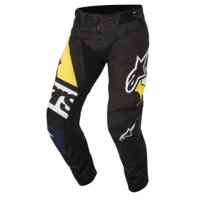 Alpinestars kelnės Nucleon Flex Pro Juoda/Mėlyna/Geltona