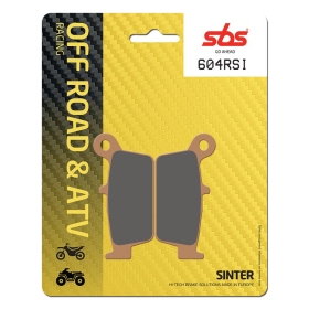 Sbs Brakepads 604RSI Racing Sintered GAS GAS / HONDA / KAWASAKI / SUZUKI / TM / YAMAHA