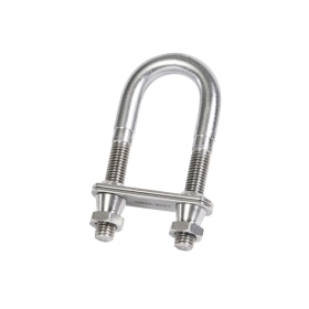 Bema Stainless steel U-bolt with self-gripping nuts