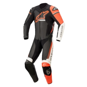 Alpinestars Leather suit GP Force Phantom V2 1 PCS Black/White/Fluo