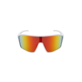 Red Bull Spect Daft Sunglasses white brown with red mirror POL