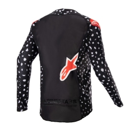 Alpinestars Racer North Youth Motocross Jersey Black/Red