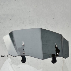 DVL-3 MOTOSHIELDS Universal windscreen / deflector 320x160 MM