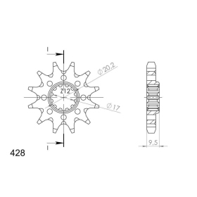 Supersprox Front sprocket 1907.14