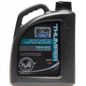 BEL-RAY THUMPER BLEND 15W50 synthetic oil 4T 4L