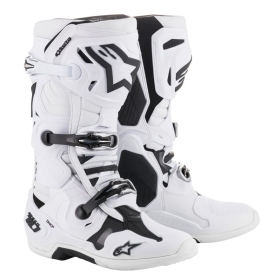 Alpinestars Tech 10 krosiniai batai balti