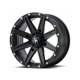 MSA WHEELS M33 Clutch Utility Rim - Black 12x7