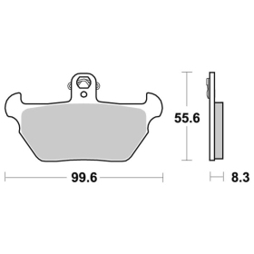 Sbs Brakepads 644HS Sintered BMW