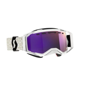 Snow/Cross Scott Goggle Prospect white/black / enhancer purple chrome