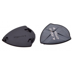 LS2 FF901 covers for helmet visor opening parts matt black