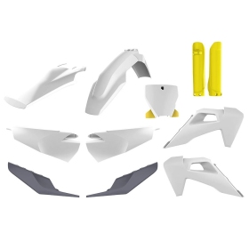 Polisport plastic kit MX Husqvarna 2019-2022 White